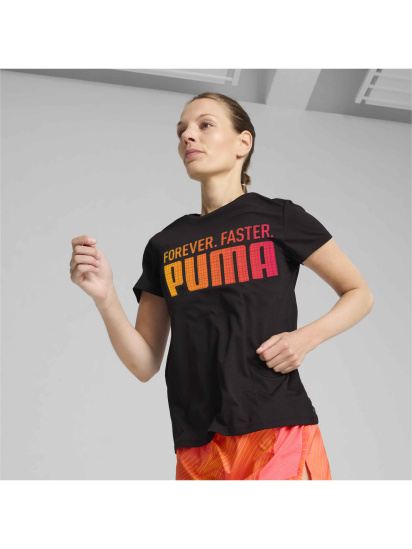 Футболка спортивна PUMA Run Favroites Ff Graphic Tee модель 526144 — фото 3 - INTERTOP