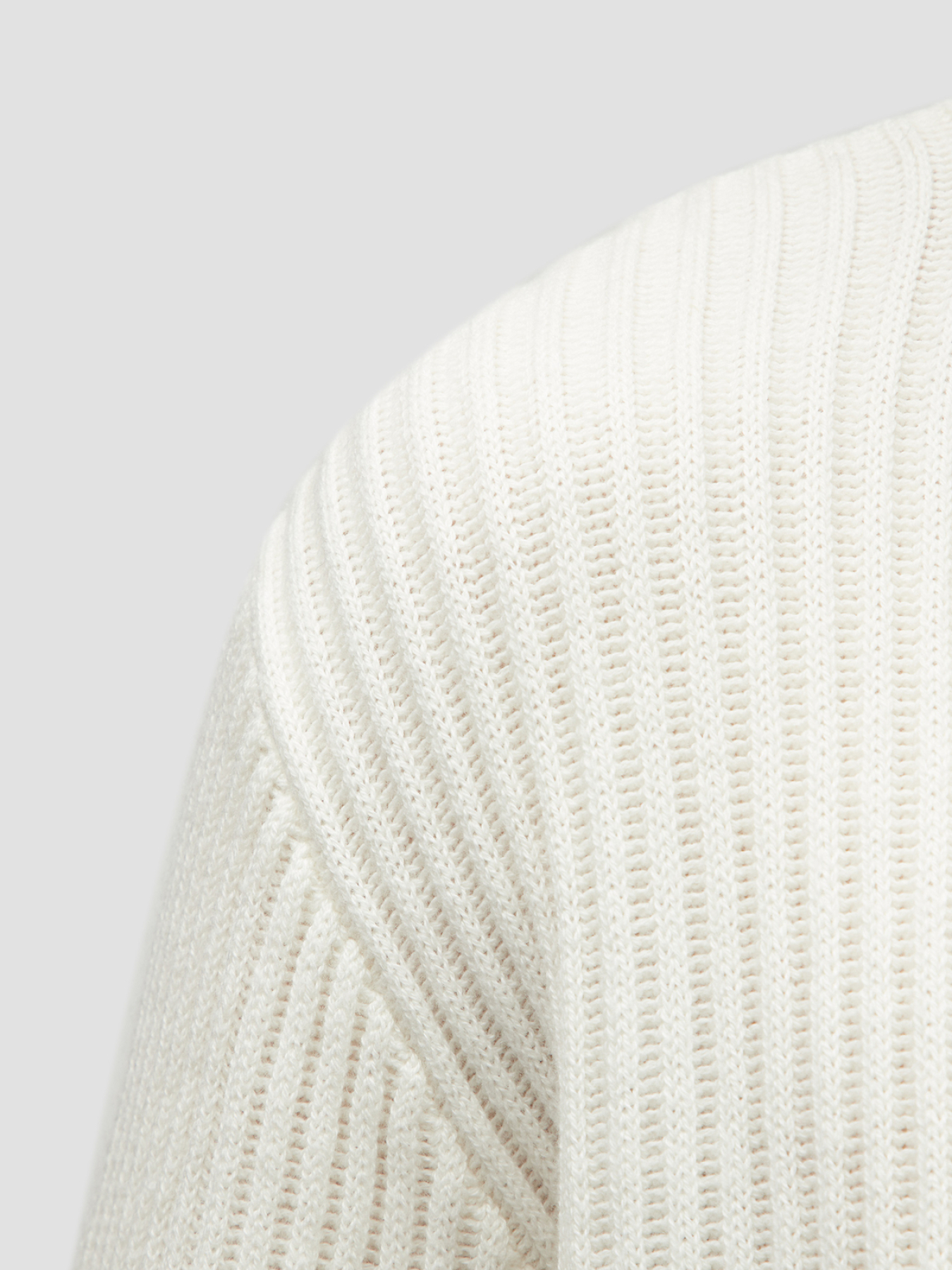 Чоловічий білий вовняний светр Karl Lagerfeld модель 544305.655039;60 Фото