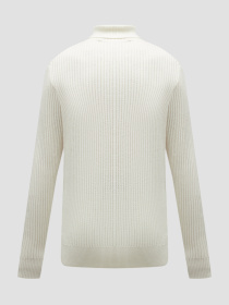 Чоловічий білий вовняний светр Karl Lagerfeld модель 544305.655039;60 Фото