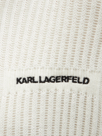 Чоловічий білий вовняний светр Karl Lagerfeld модель 544305.655039;60 Фото