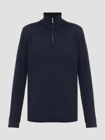 Чоловічий темно-синій вовняний джемпер Karl Lagerfeld модель 544399.655008;690 Фото