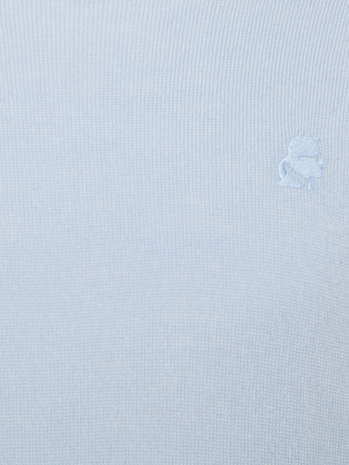 Мужской голубой шерстяной джемпер Karl Lagerfeld модель 553399.655000;610 Фото