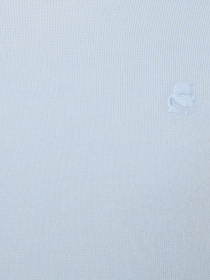 Мужской голубой шерстяной джемпер Karl Lagerfeld модель 553399.655000;610 Фото