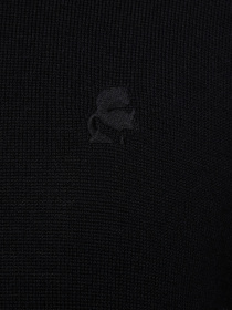 Чоловічий чорний вовняний гольф Karl Lagerfeld модель 553399.655058;990 Чоловічий чорний вовняний гольф Karl Lagerfeld модель 553399.655058;990 Фото