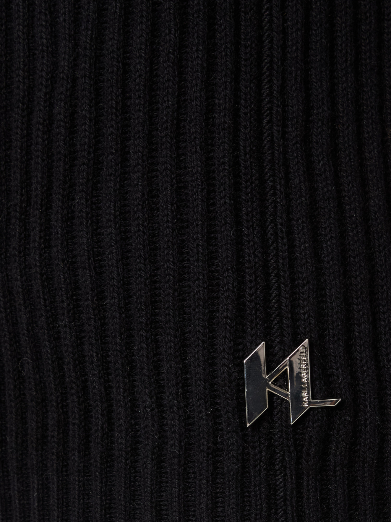 Чоловіча чорна вовняна кофта Karl Lagerfeld модель 554305.655014;990 Фото