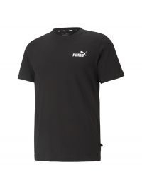 Чорний - Футболка PUMA Ess Small Logo Tee