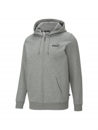 Сірий - Кофта спортивна PUMA Ess Small Logo Fz Hoodie