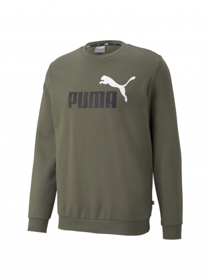 Кофта спортивная PUMA Ess+ 2 Col Big Logo Crew модель 586762 — фото - INTERTOP