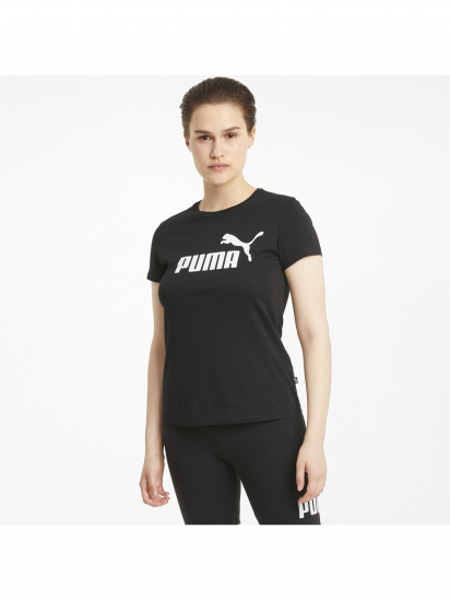 Футболка спортивна PUMA Ess Logo Tee модель 586774 — фото 3 - INTERTOP