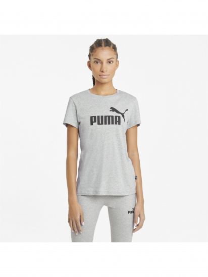 Футболка спортивная PUMA Ess Logo Tee модель 586774 — фото 3 - INTERTOP