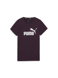 Фіолетовий - Футболка PUMA Ess Logo Tee