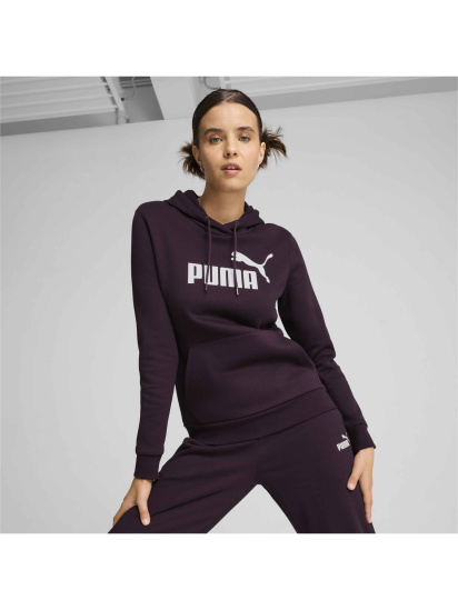 Худі PUMA Ess Logo Hoodie Fl модель 586789 — фото 3 - INTERTOP