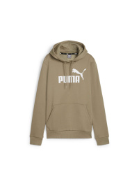 Бежевий - Худі PUMA Ess Logo Hoodie Fl