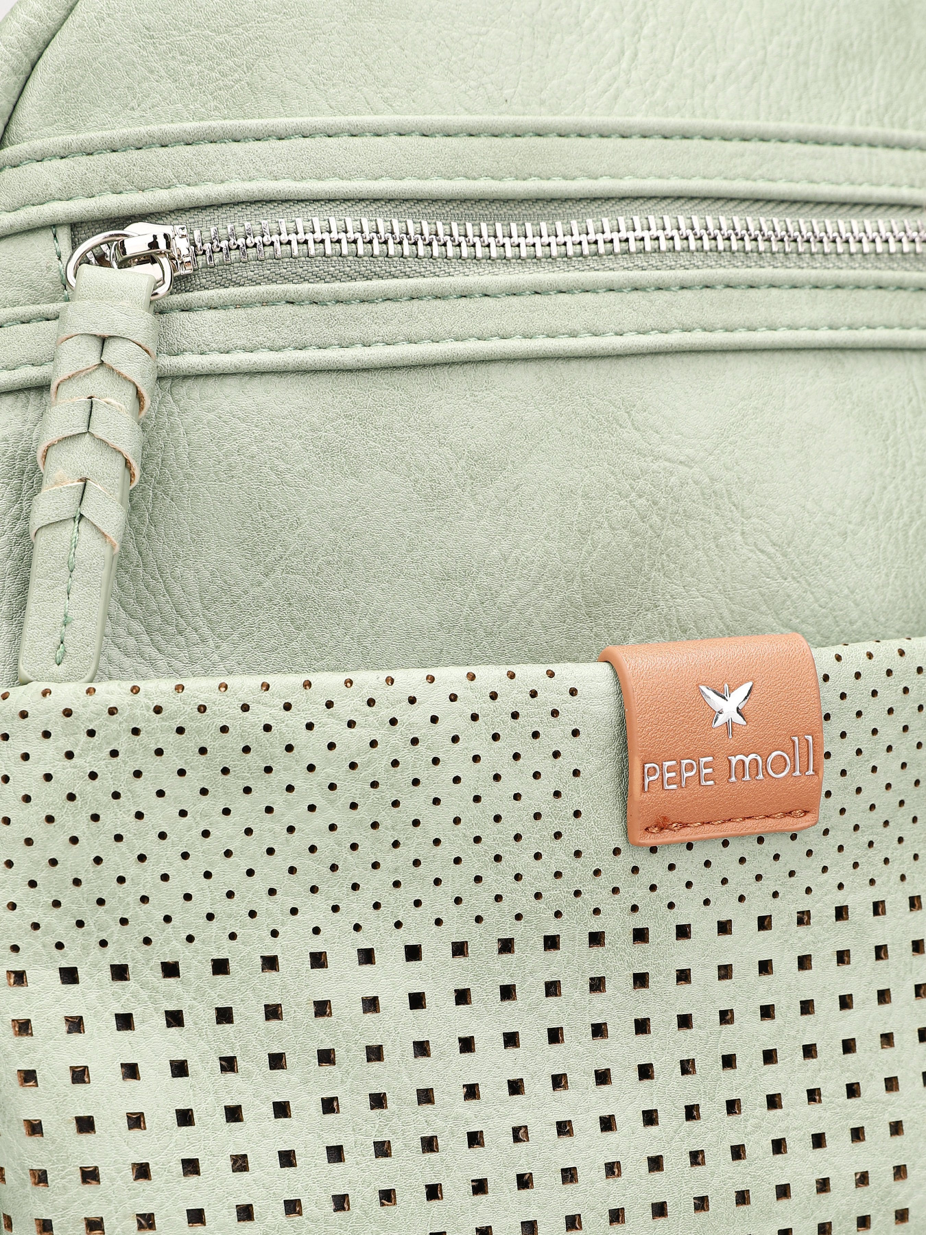 Рюкзаки PepeMoll модель 24133 aqua/tan Фото