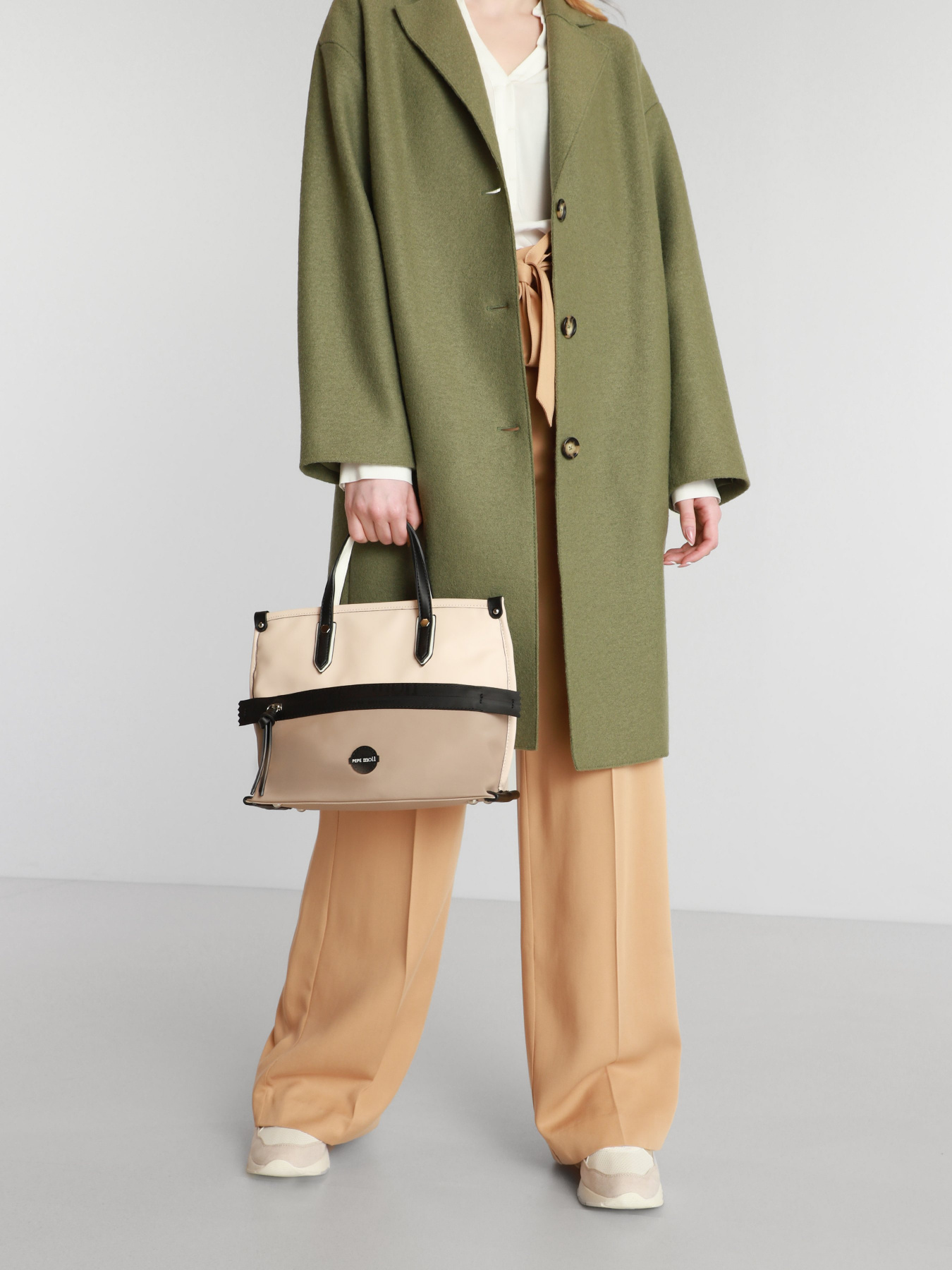 Шопер PepeMoll модель 39007 tri-cream Фото