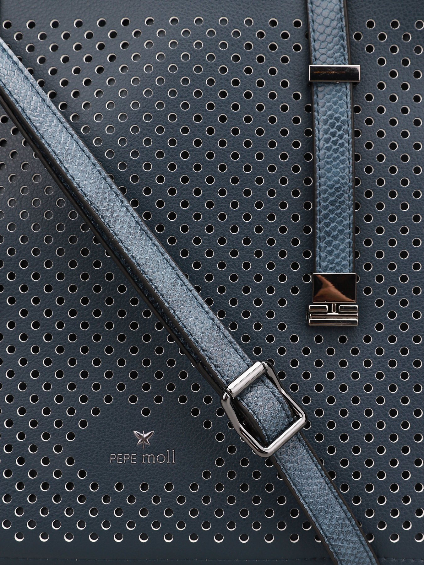 Шопер PepeMoll модель 15128 blue/off Фото