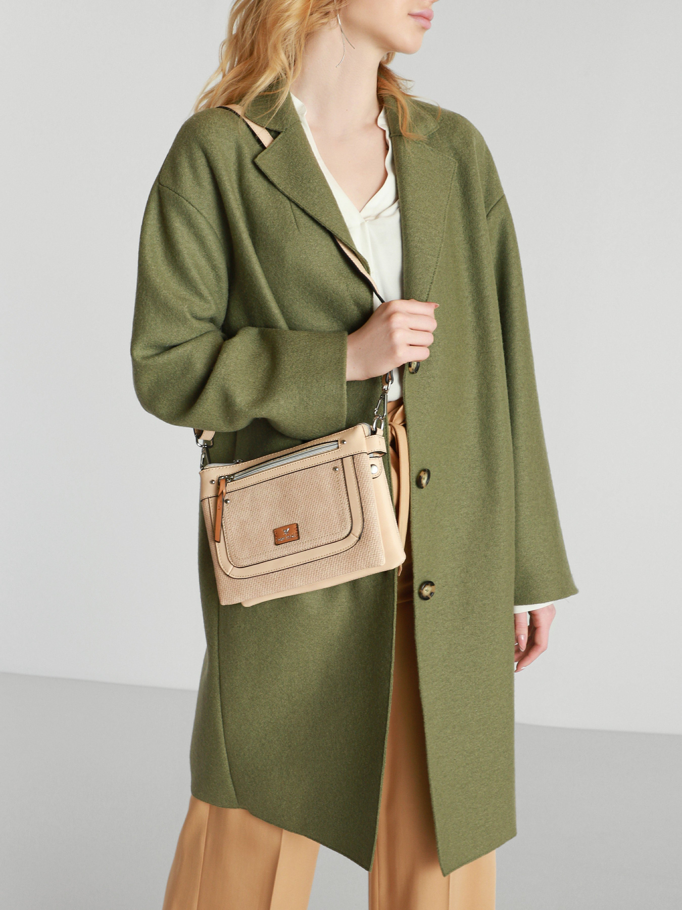 Крос-боді PepeMoll модель 40130 beige Крос-боді PepeMoll модель 40130 beige Фото