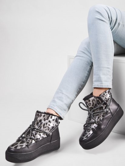 Черевики INUOVO модель 228001 BLACK LEOPARD — фото 5 - INTERTOP