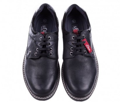 Напівчеревики зі шнуровкою S.Oliver модель 13621-21-001 BLACK — фото 4 - INTERTOP