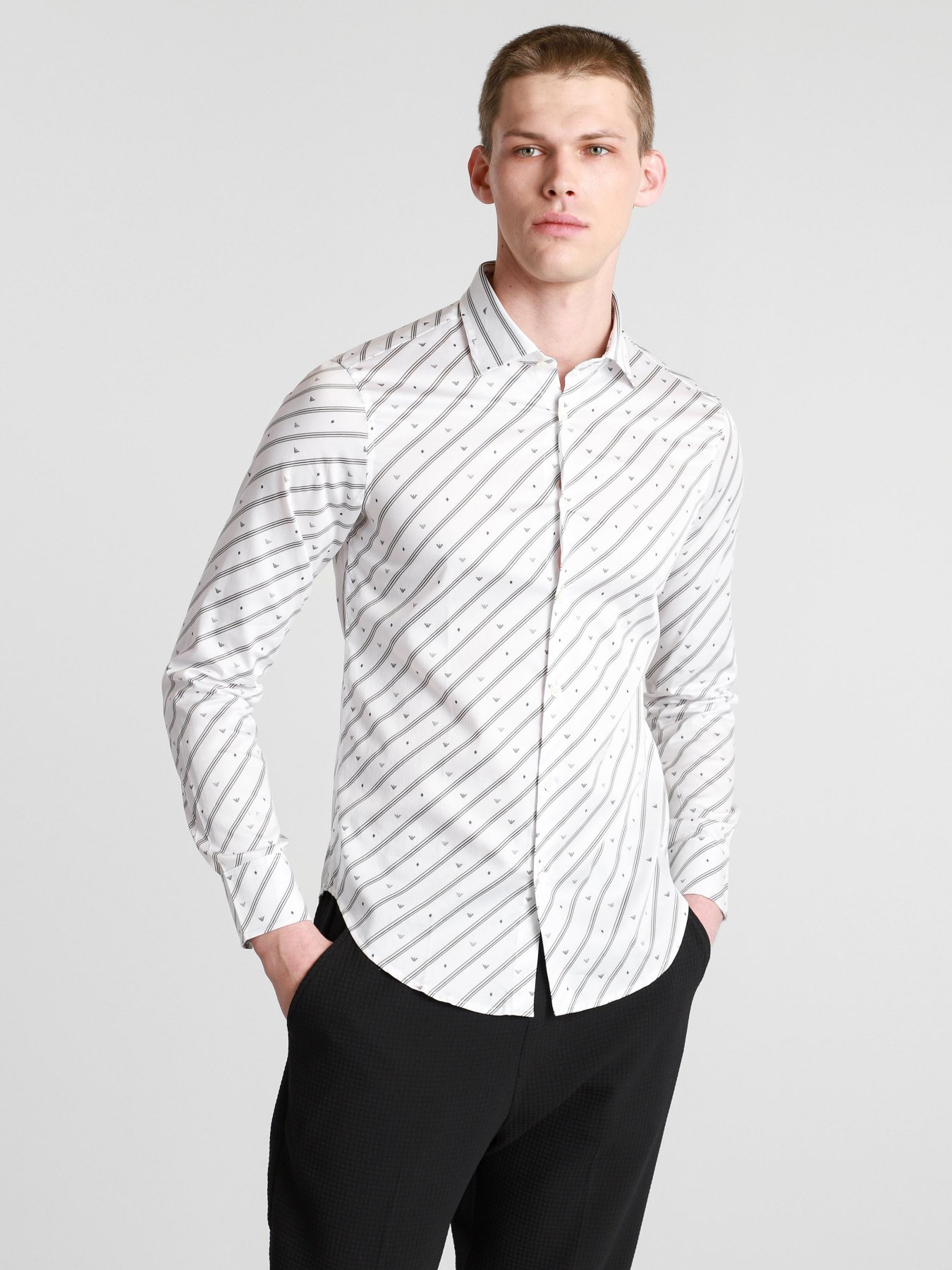 Рубашка повседневная Emporio Armani модель 3K1CC1-1NXTZ-F124 Фото