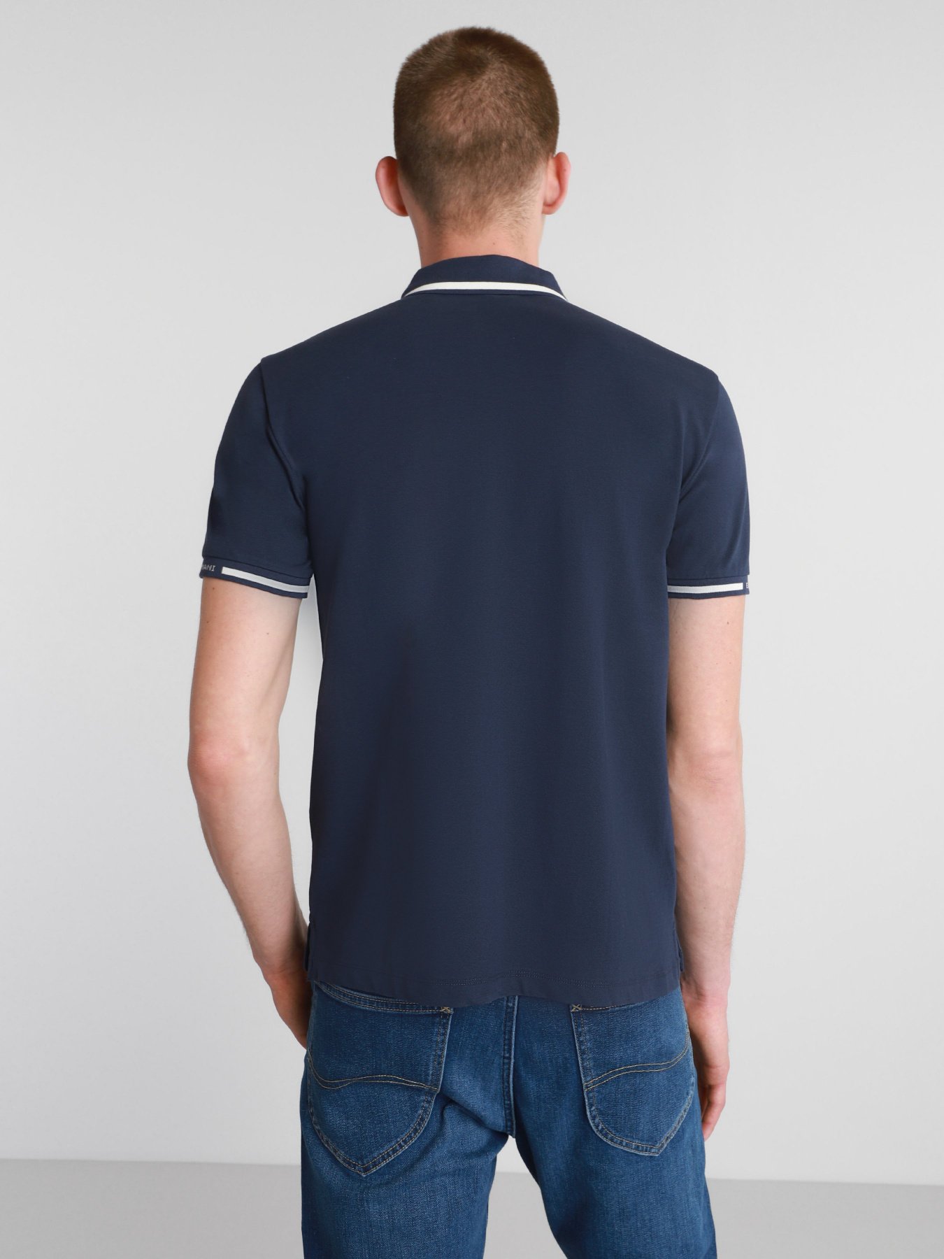 Поло Emporio Armani модель 3K1FA4-1JPTZ-09D0 Фото