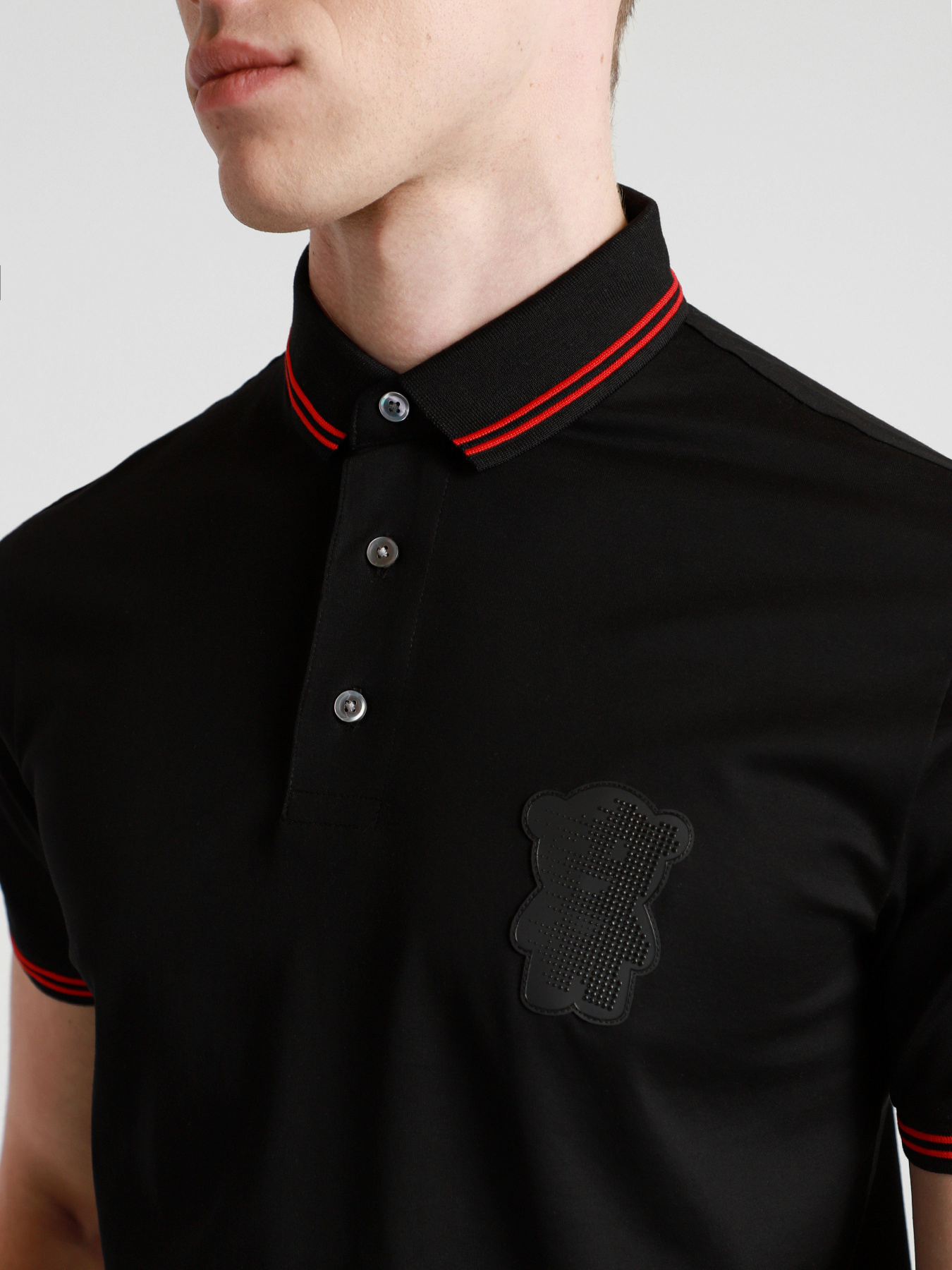 Поло Emporio Armani модель 3K1FC2-1JTUZ-0999 Фото