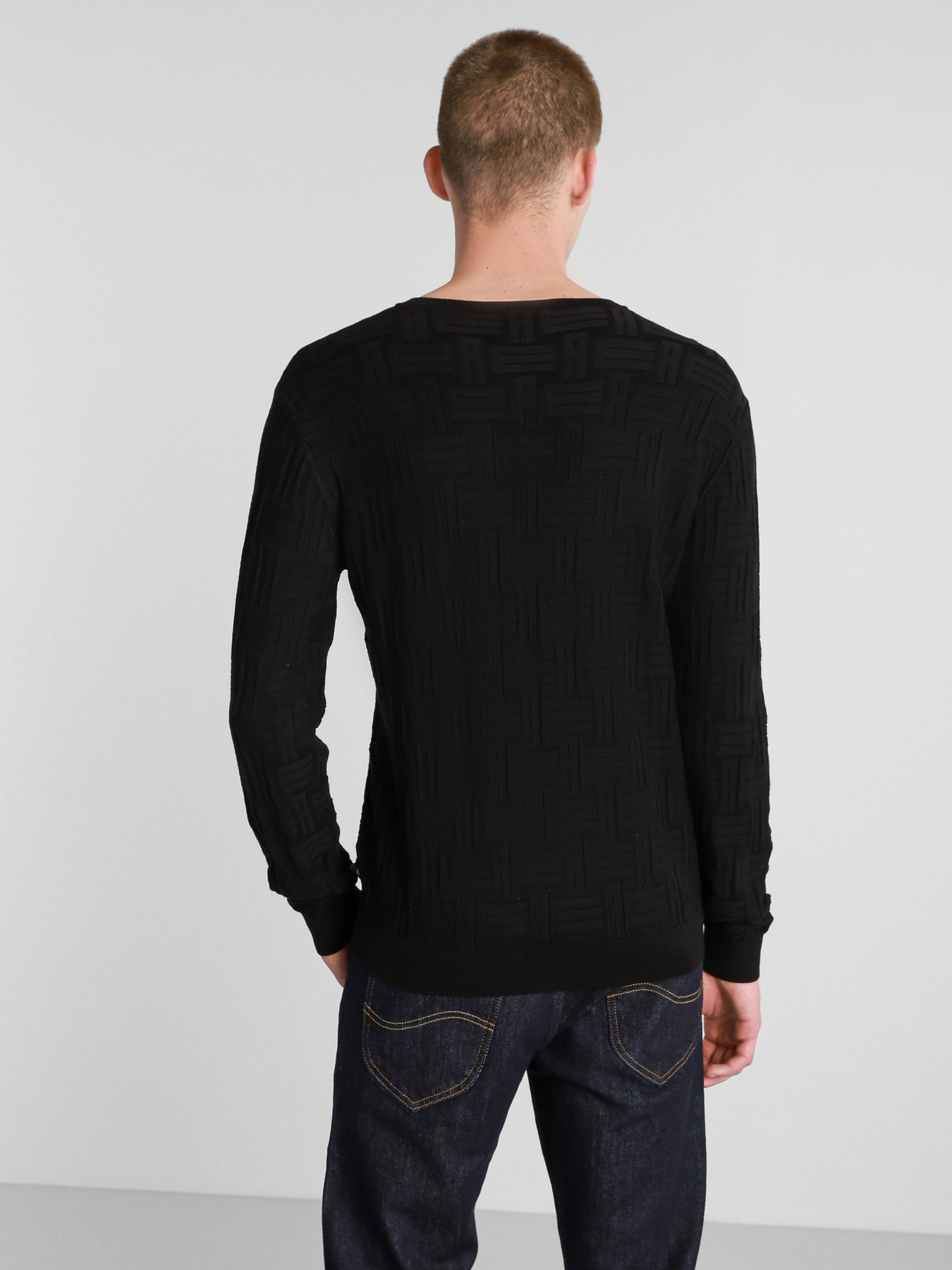 Джемпер Emporio Armani модель 3K1MX6-1MZRZ-0999 Фото