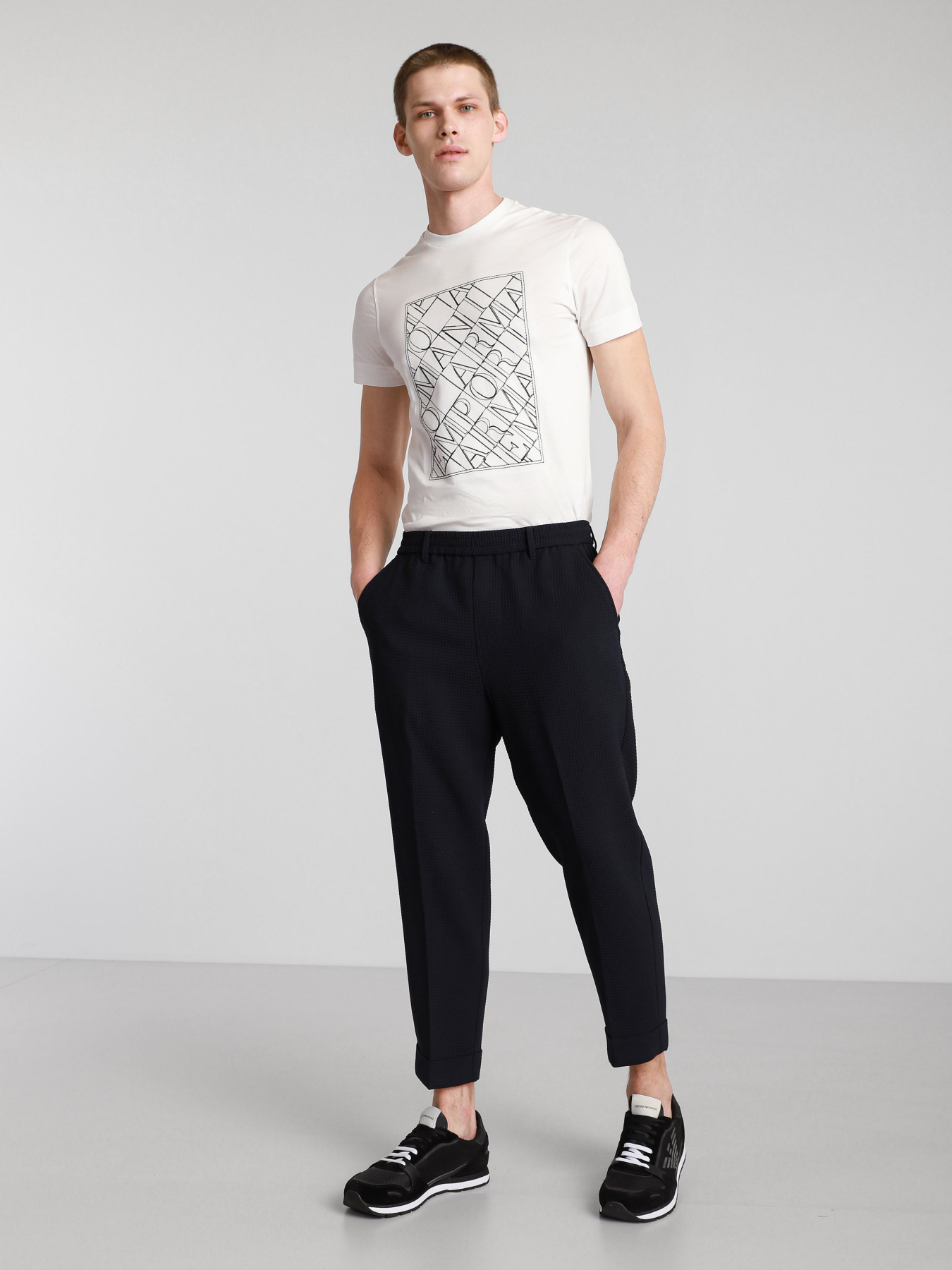 Брюки повседневные Emporio Armani модель 3K1PL3-1NFCZ-0920 Фото