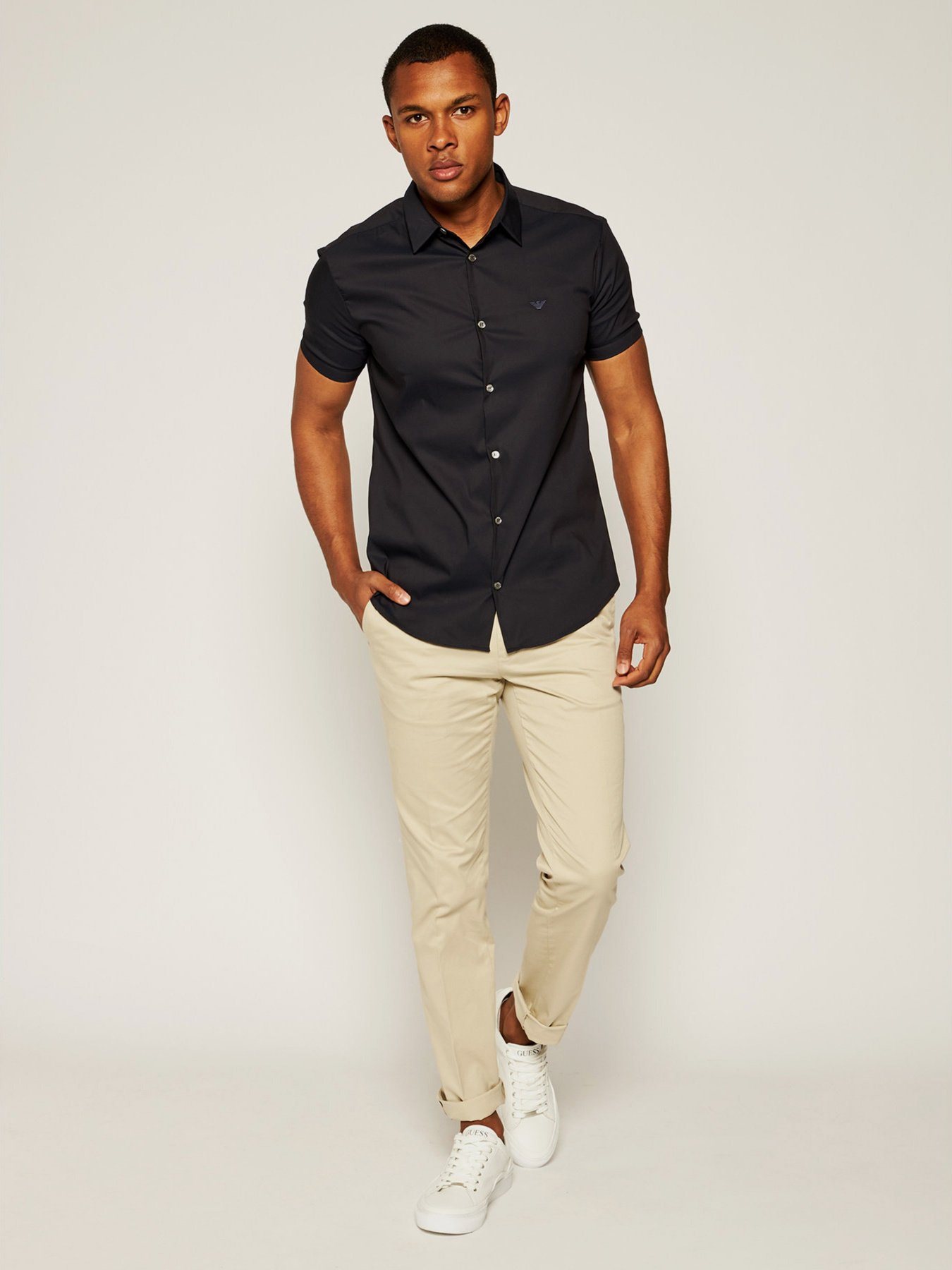 Рубашка повседневная Emporio Armani модель 8N1C10-1N06Z-0932 Фото