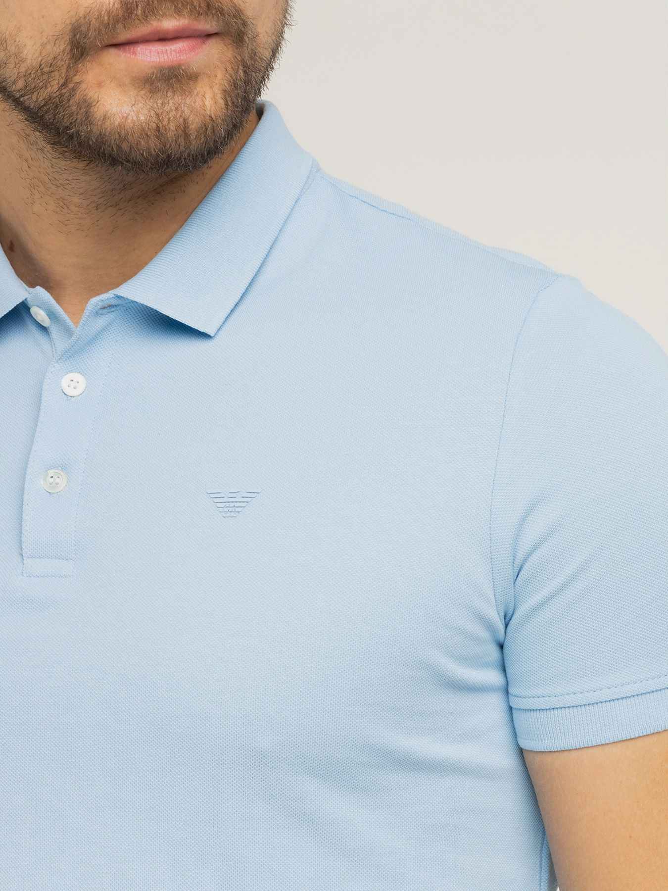 Поло Emporio Armani модель 8N1F12-1J0SZ-0781 Фото