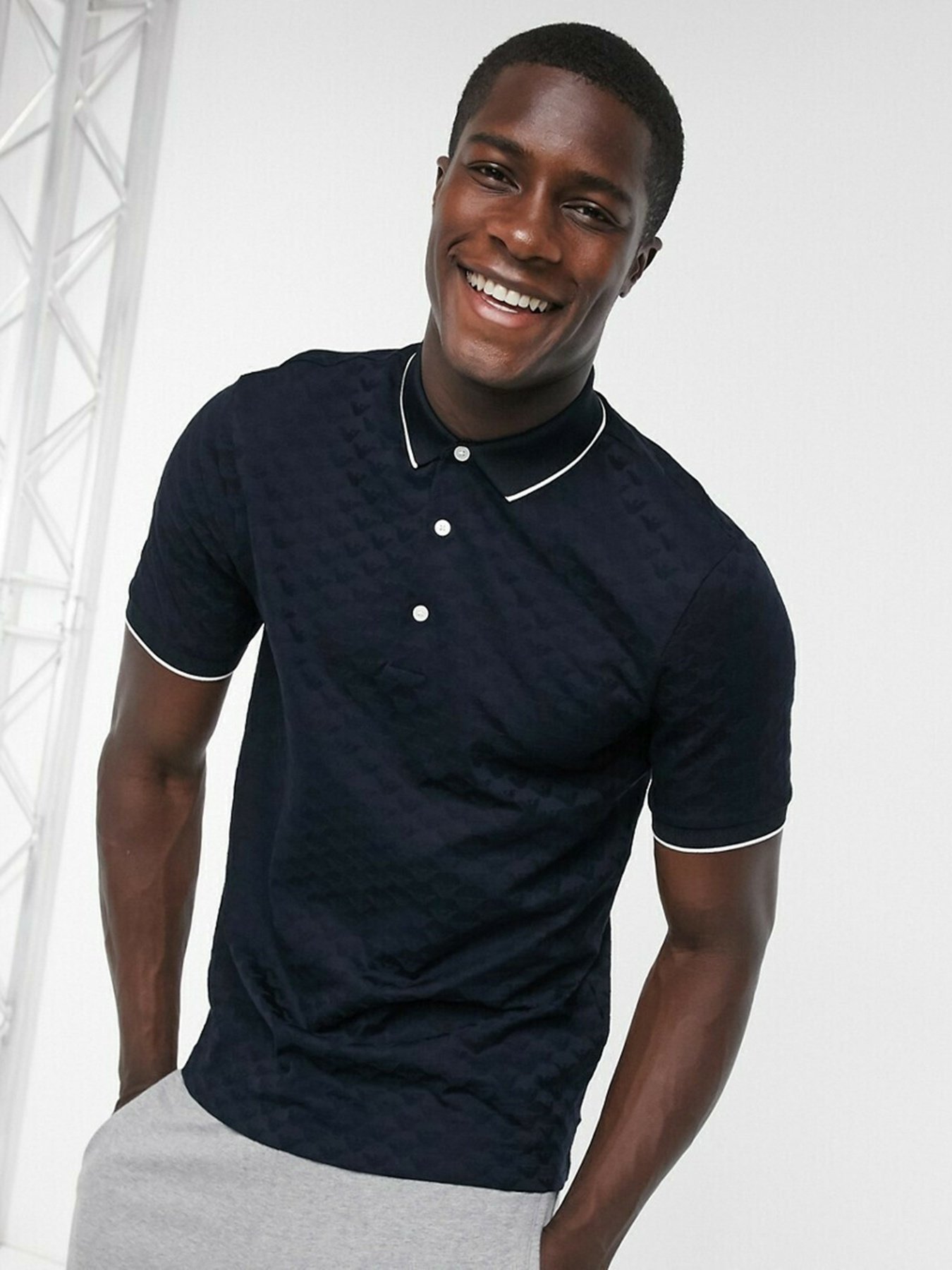 Поло Emporio Armani модель 8N1FP0-1JHWZ-0920 Фото