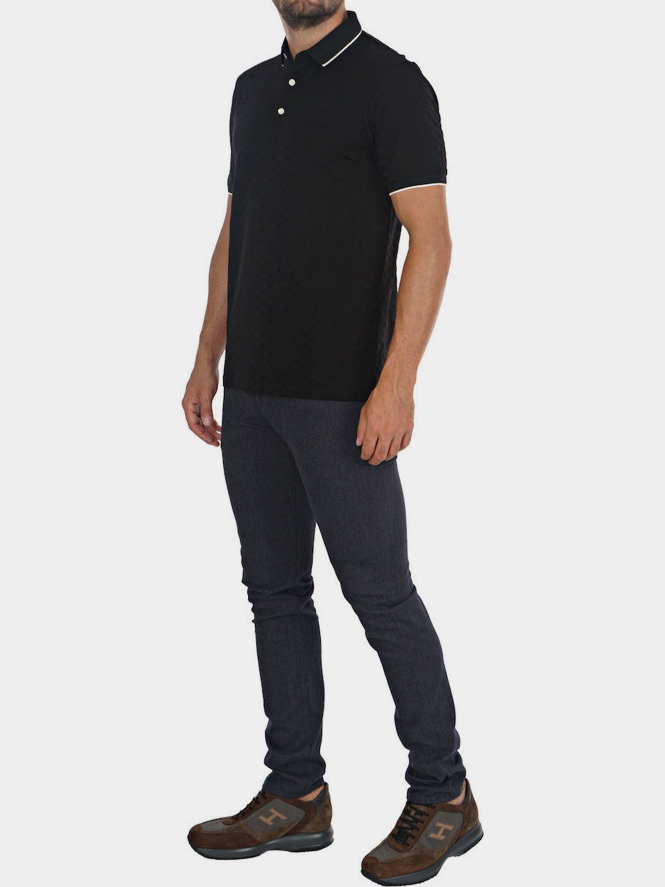 Поло Emporio Armani модель 8N1FP0-1JHWZ-0999 Фото