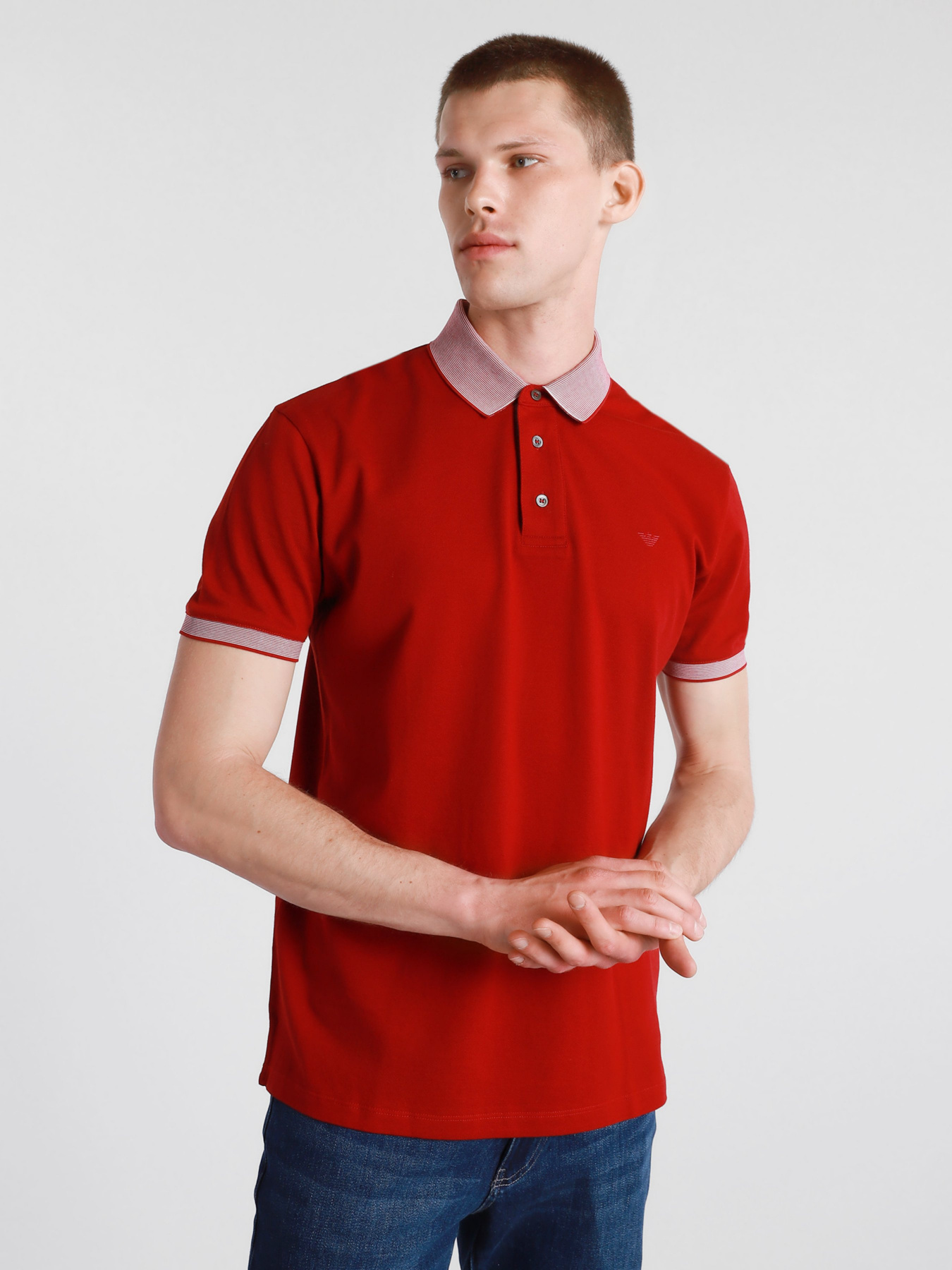 Поло Emporio Armani модель 3K1FM5-1JTKZ-0370 Фото