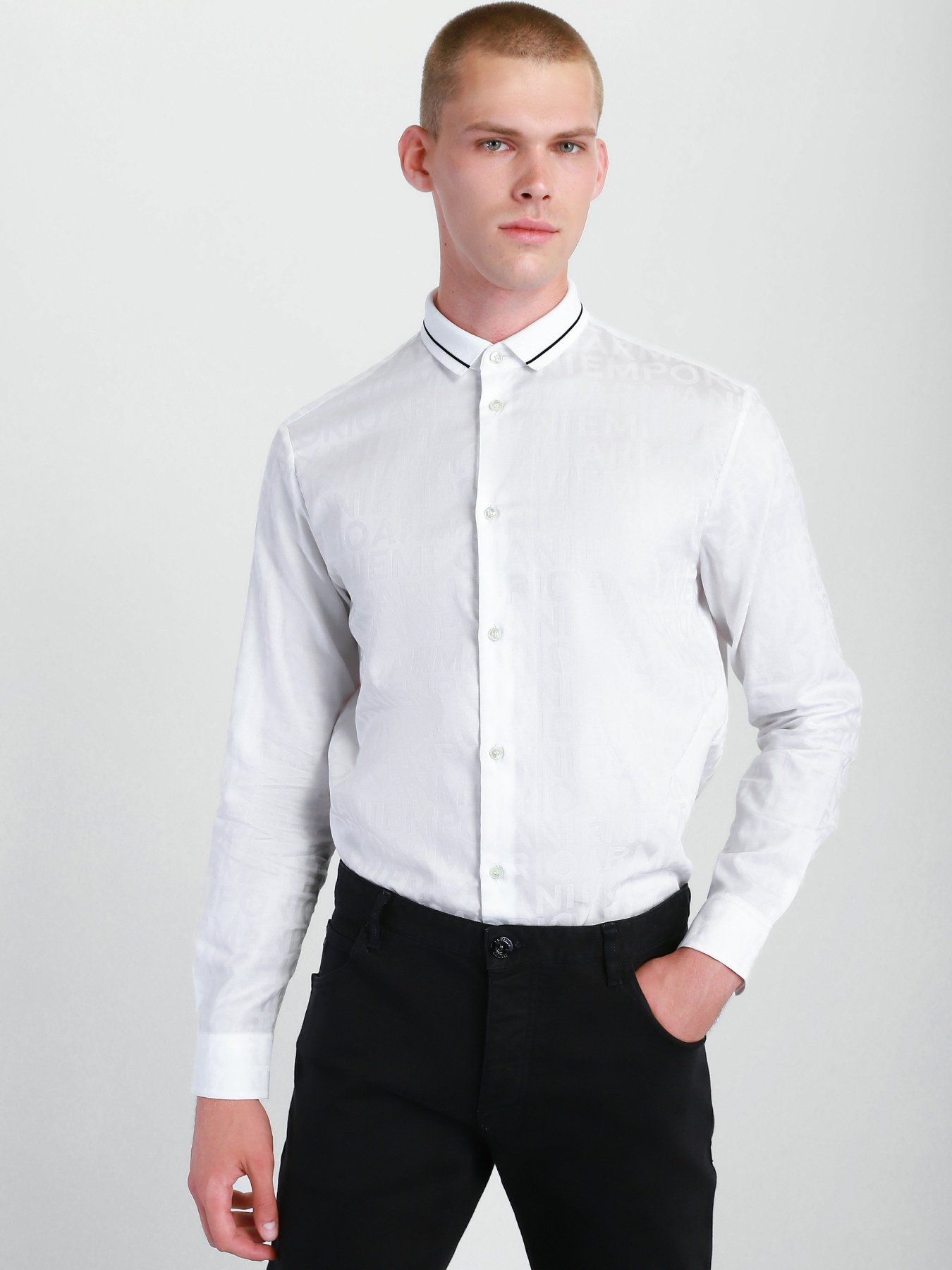 Сорочка повсякденна Emporio Armani модель 6K1CD2-1NI5Z-F103 Фото