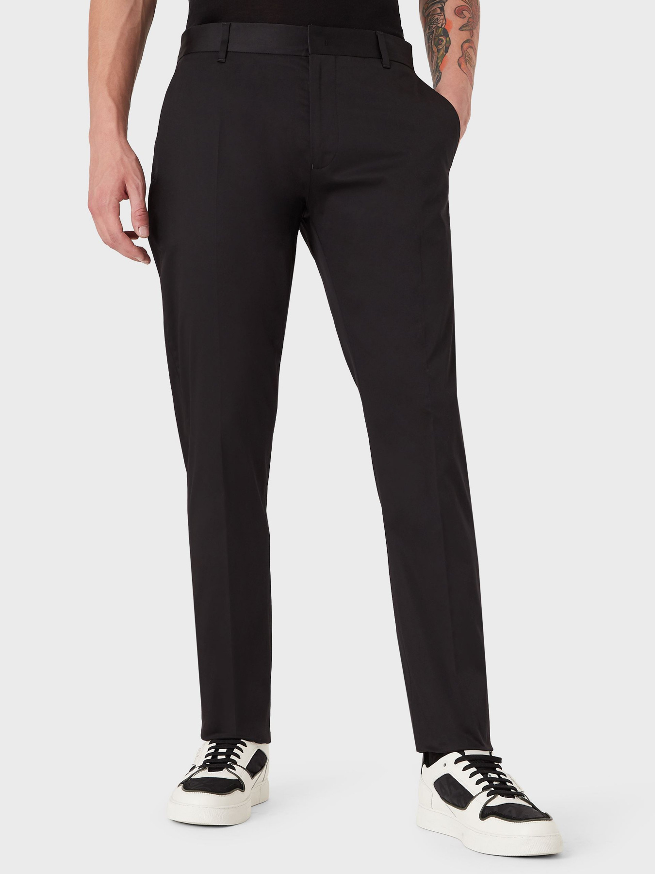 Классические штаны Emporio Armani модель 8N1P15-1NJ7Z-0999 Фото