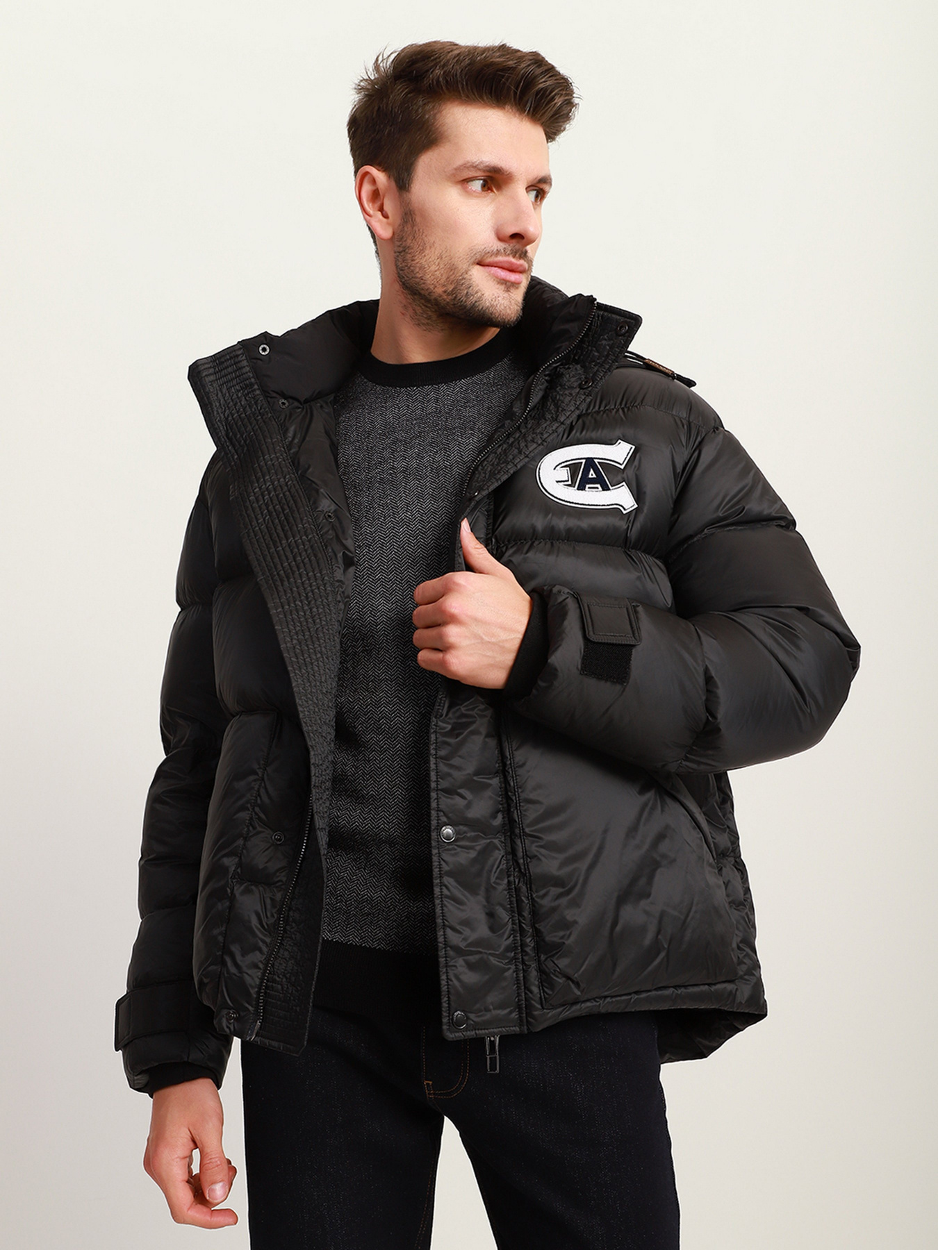 Пуховик Emporio Armani модель 6K1BA5-1NQGZ-0999 Фото