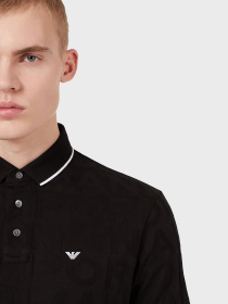 Поло Emporio Armani модель 6K1F62-1JGYZ-0999 Фото
