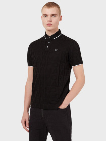 Поло Emporio Armani модель 6K1F62-1JGYZ-0999 Фото