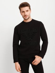 Свитшот Emporio Armani модель 6K1M97-1JHSZ-0999 Фото