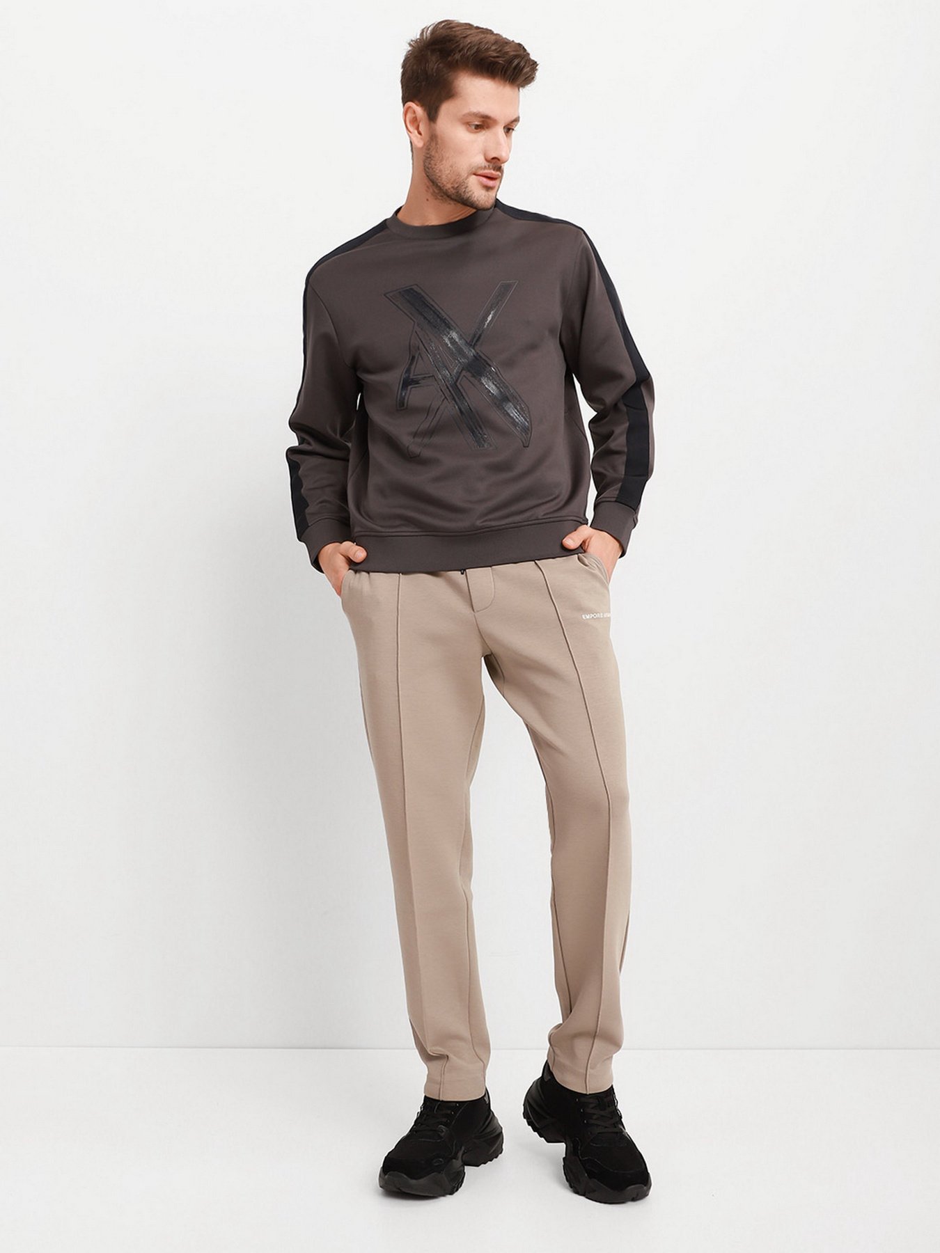 Штаны спортивные Emporio Armani модель 6K1P67-1JHSZ-0185 Фото