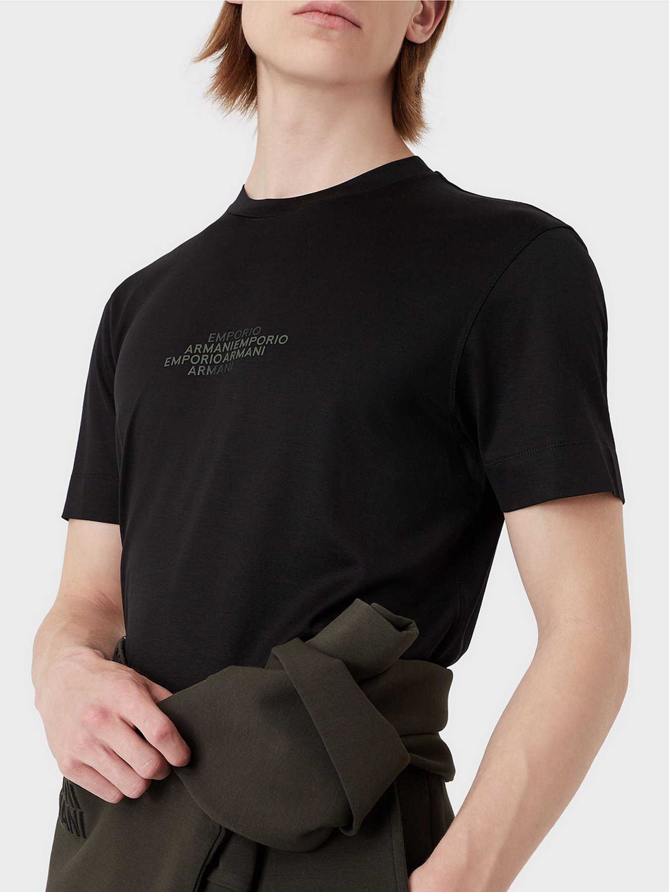 Футболка Emporio Armani модель 6K1T62-1JUVZ-0999 Фото