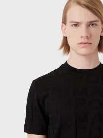 Футболка Emporio Armani модель 6K1T66-1JGYZ-0999 Футболка Emporio Armani модель 6K1T66-1JGYZ-0999 Фото