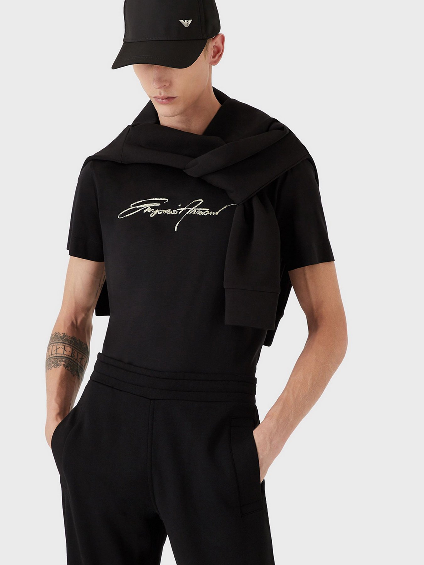 Футболка Emporio Armani модель 6K1T78-1JUVZ-0999 Фото