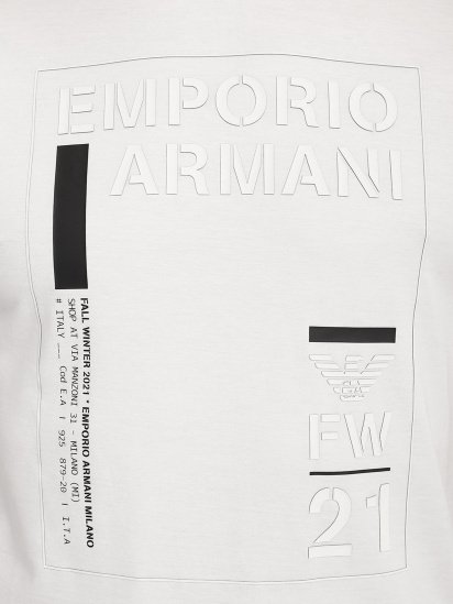 Футболка Emporio Armani модель 6K1T94-1JUVZ-0101 — фото 3 - INTERTOP