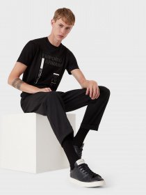 Футболка Emporio Armani модель 6K1T94-1JUVZ-0999 Фото