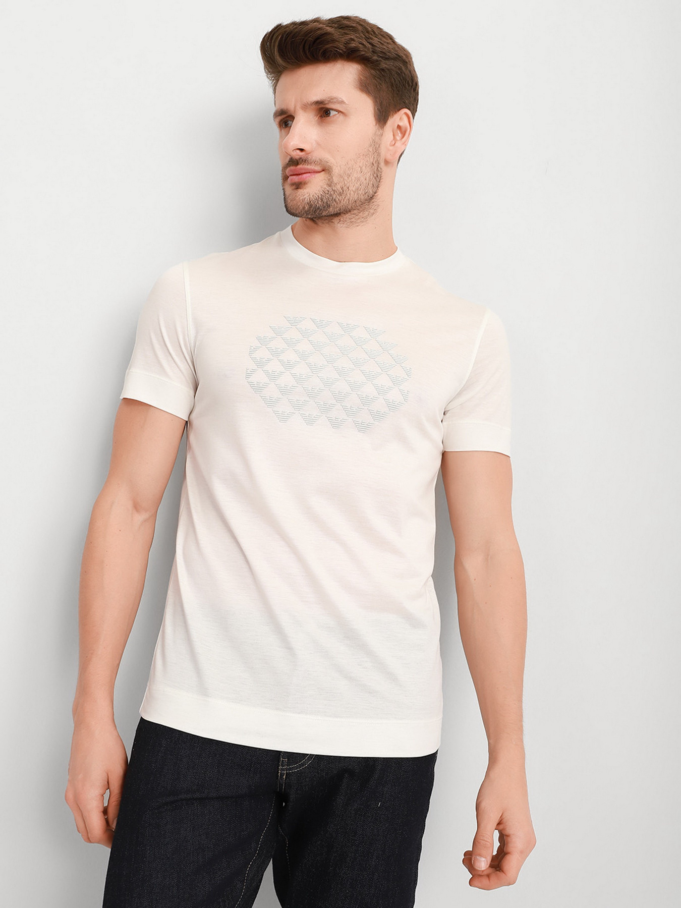 Футболка Emporio Armani модель 6K1TA4-1JUVZ-0101 Фото