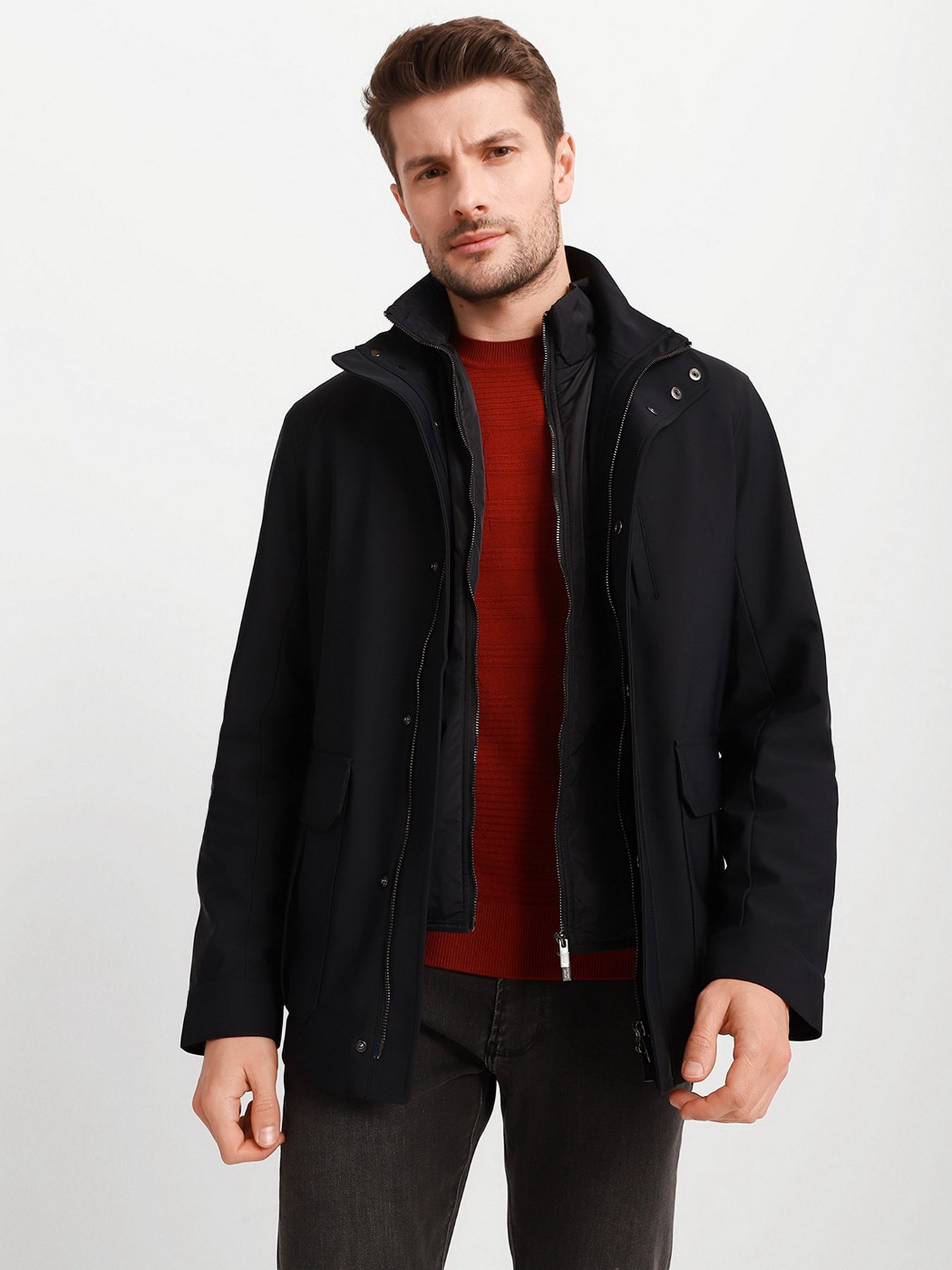 Демисезонная куртка Emporio Armani модель 8N1BE8-1NZAZ-0920 Демисезонная куртка Emporio Armani модель 8N1BE8-1NZAZ-0920 Фото