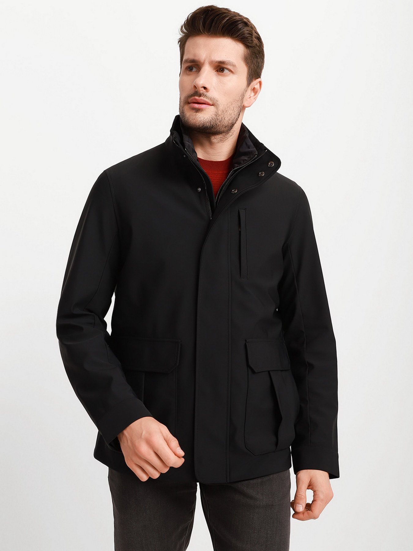 Демісезонна куртка Emporio Armani модель 8N1BE8-1NZAZ-0999 Фото