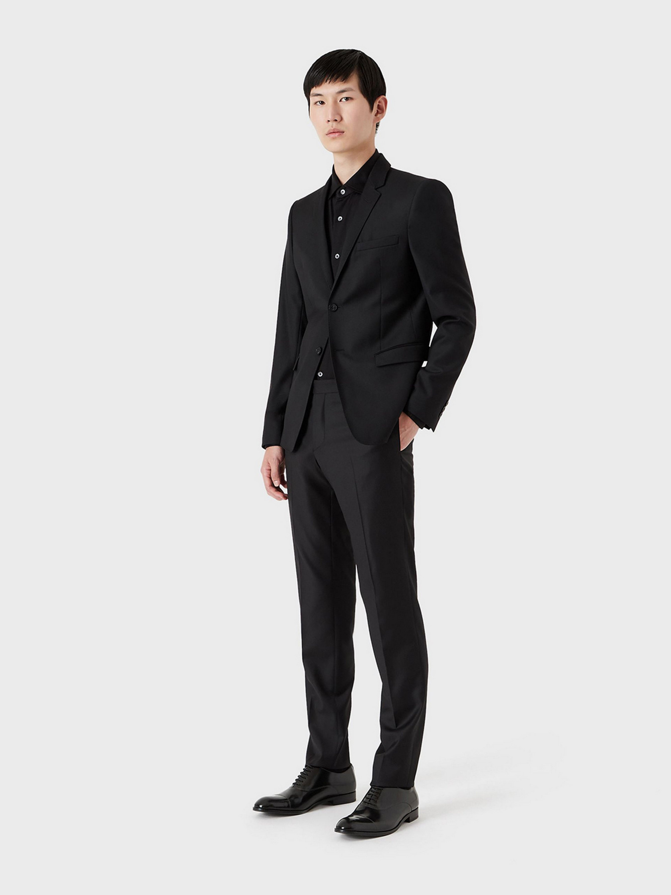 Сорочка повсякденна Emporio Armani модель 8N1CG1-1JUVZ-0999 Фото