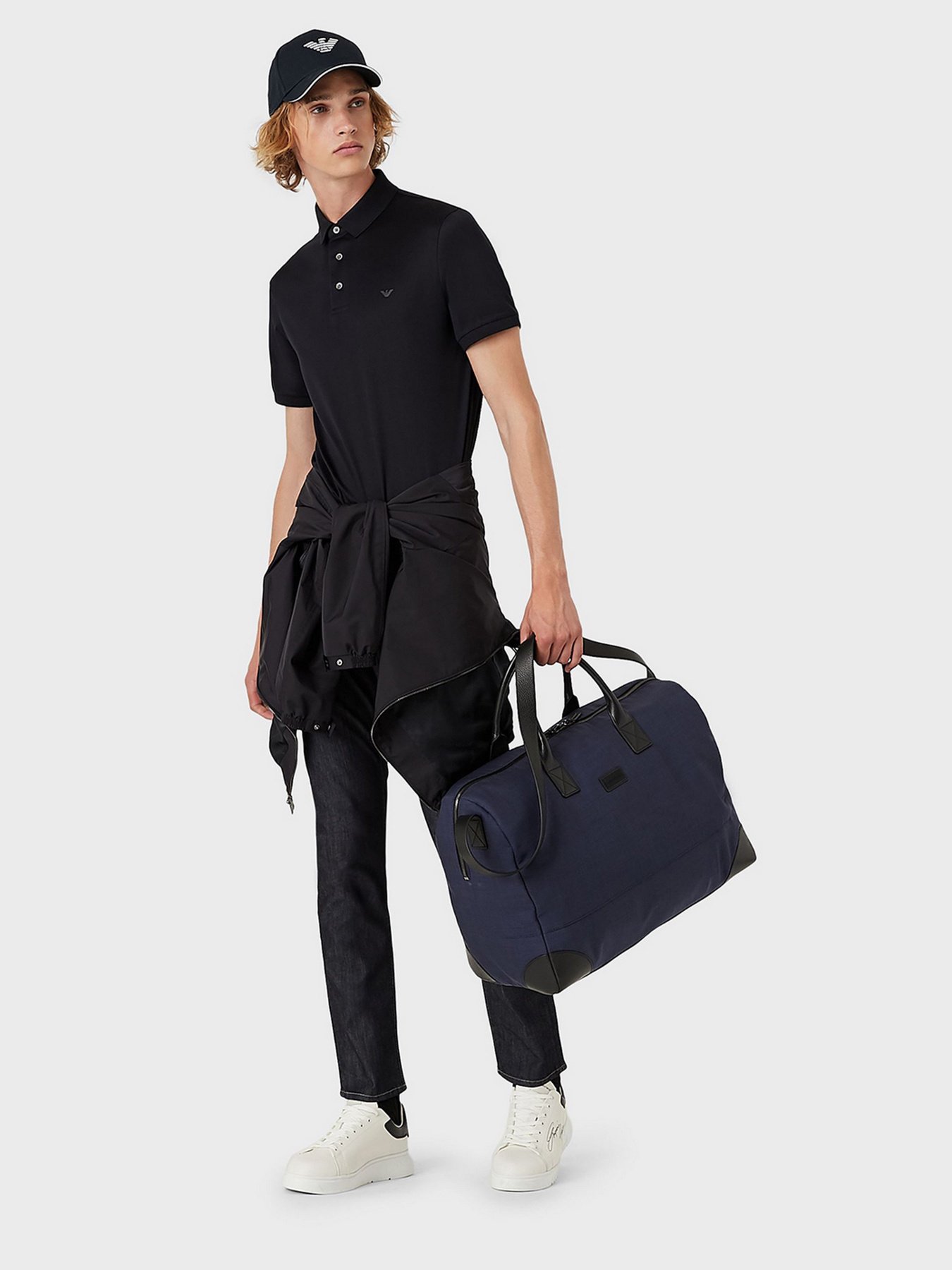 Поло Emporio Armani модель 8N1F96-1JUVZ-0920 Фото